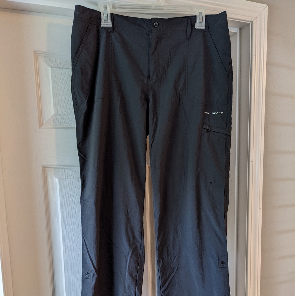 Columbia PFG Hiking Pants Black Size 12